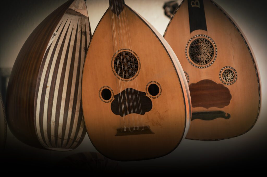 oud - middle east music culture - used in a blog showing the importance of online music lessons in Middle east countries 