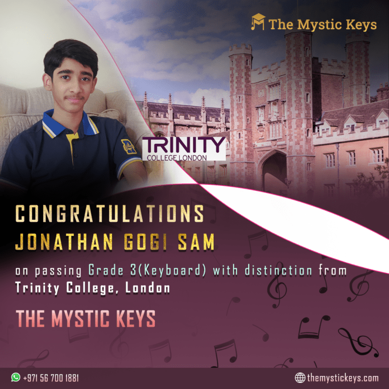 Student top performer & achiever - Jonathan