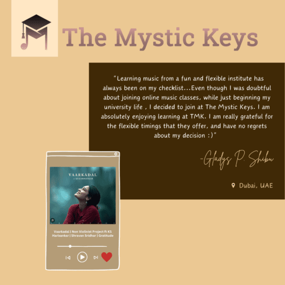 Gladys P Shibu review on the Mystic keys