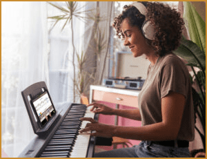 Advanced keyboard lessons online