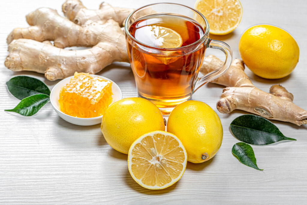 The vocal diet- honey, ginger, and leafy greens