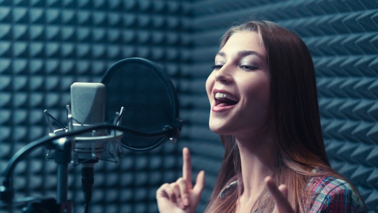 Girl singing- Enhance Your Voice