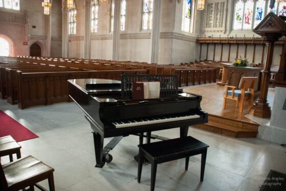 Role of Piano in Church Worship- it emerged as a versatile alternative to the pipe organ