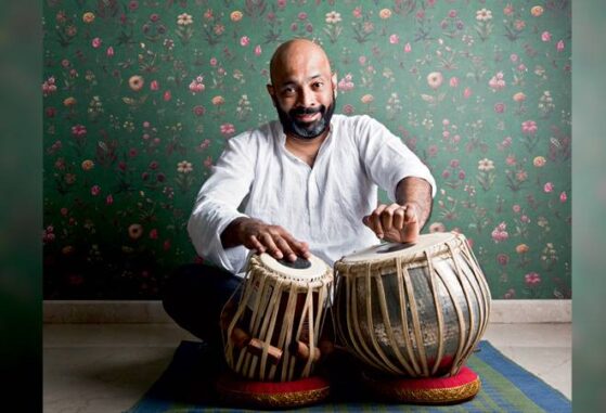 Man playing Tabla