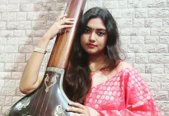 Riyaaz, girl playing sitar