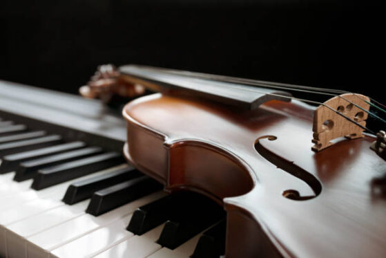 Violin and keyboard