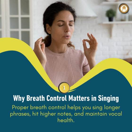 Breath control | Girl breathing techniques for singing