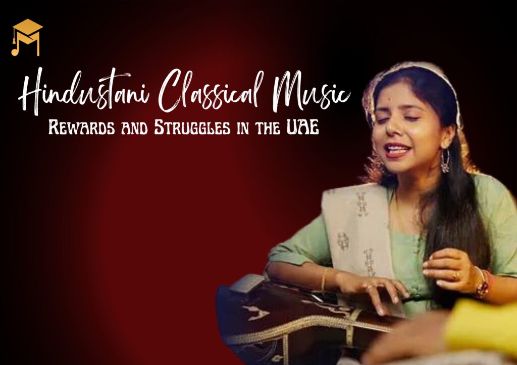 music learning challenges UAE- Girl singing