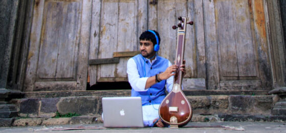 online hindustani music lessons UAE. online music classes