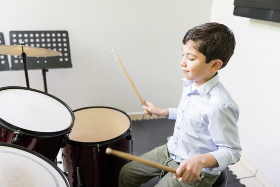 Kid Playing Drum | Learn drums fast