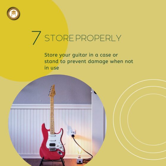 Guitar Maintenance | Store Your Guitar Properly