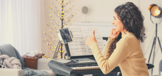 Flexible learning option | best online music academy