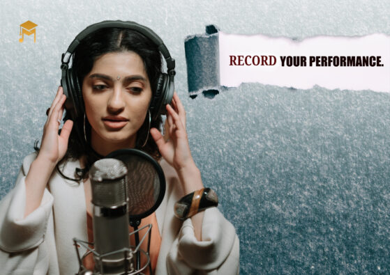 Recording music performances | Girl singing