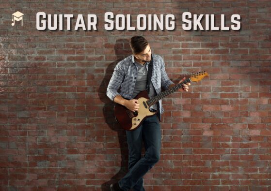 Improving Your Guitar Soloing Skills |Man playing guitar