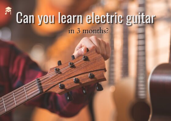 Learn electric guitar in 3 months | tuning guitar