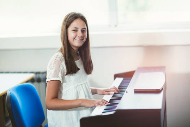 Learn Music Faster | Girl playing piano