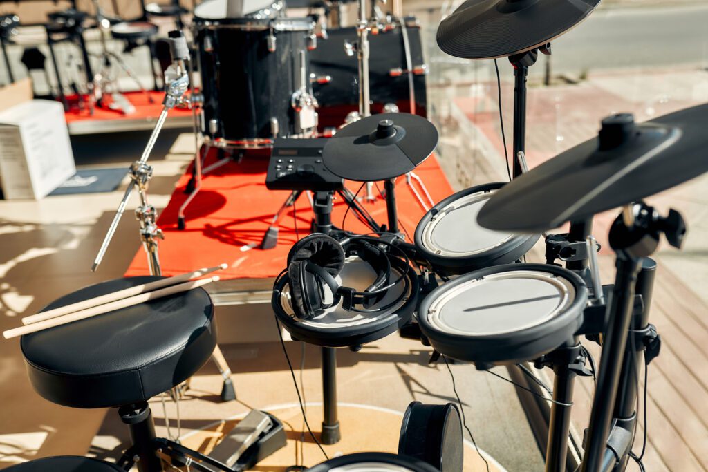 Electronic Drum Kit for improved drumming techniques