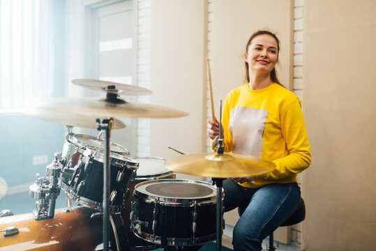 Drums Practice Structure | girl playing drums