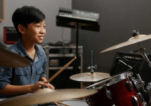 beginner drummer