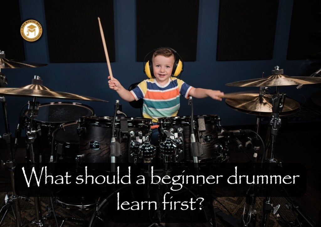 beginner drummer