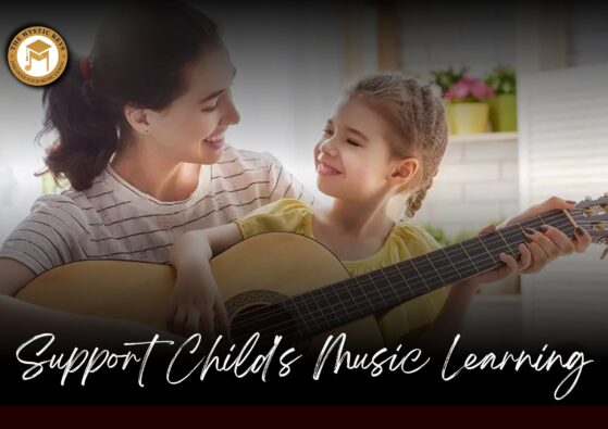 Support child's music learning