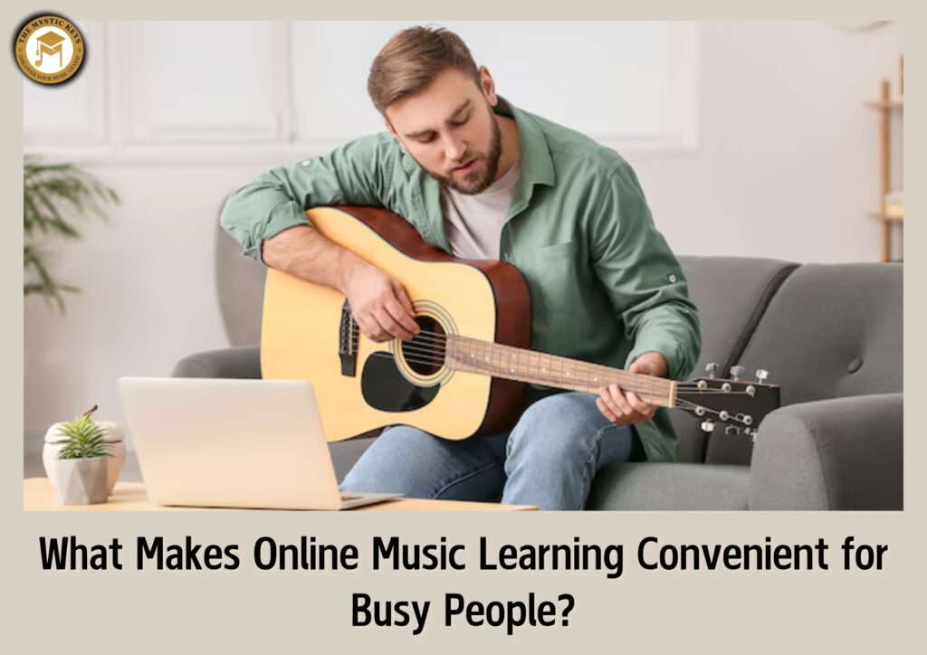 Online Music Learning for Busy People