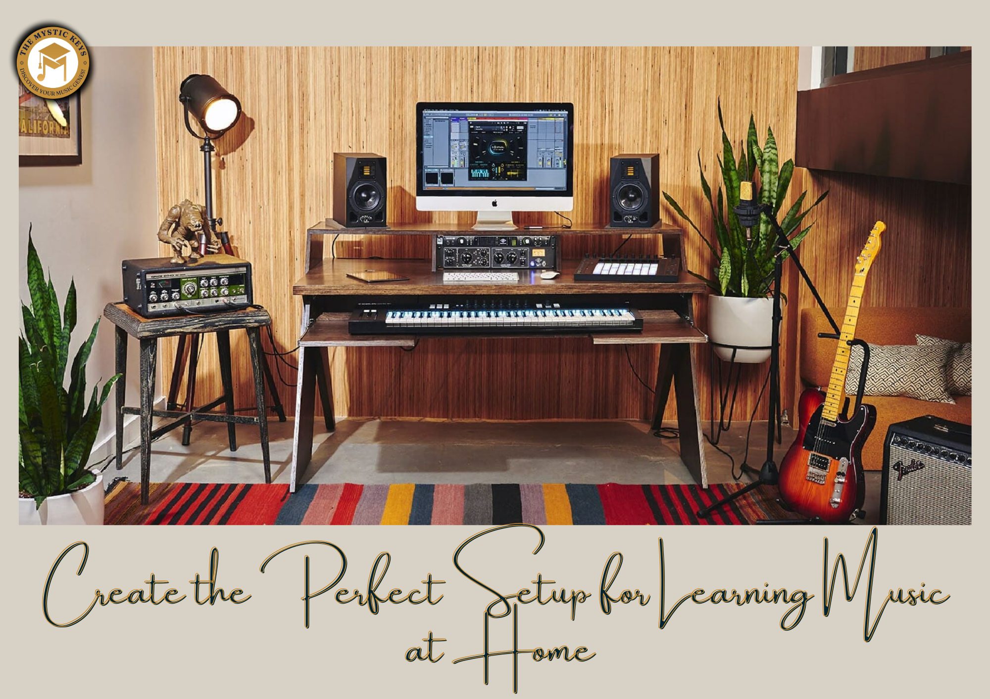 How to Create the Perfect Setup for Learning Music at Home