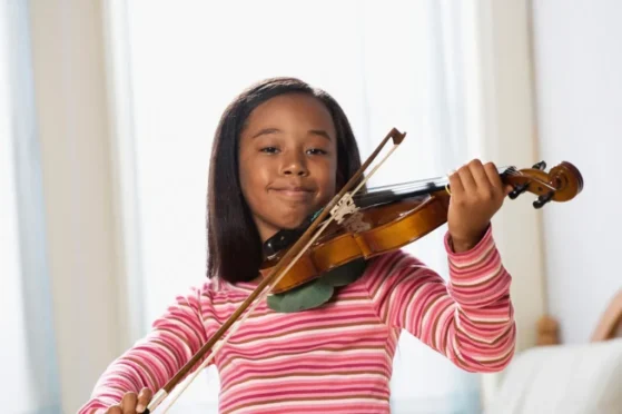 learning violin