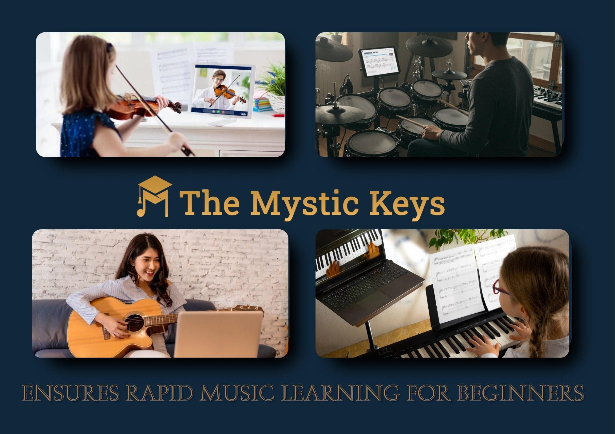How The Mystic Keys Ensures Rapid Music Learning for Beginners