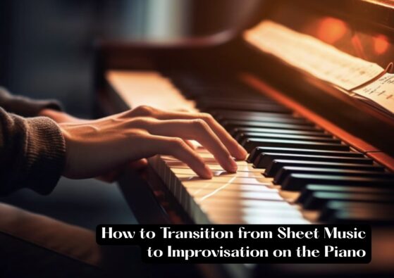 Transition from Sheet Music