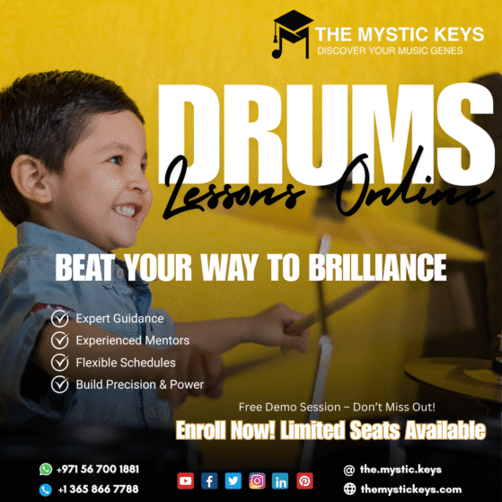 drums lessons online