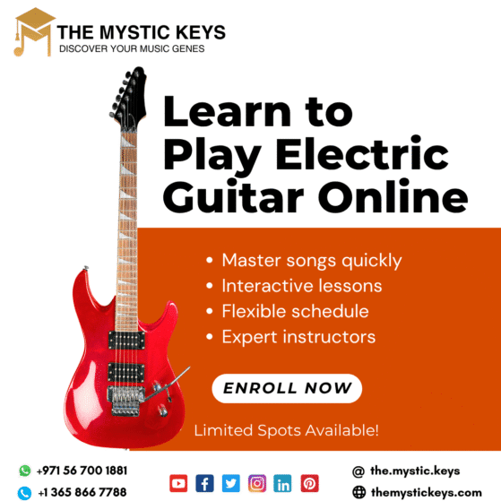 electric guitar lessons online