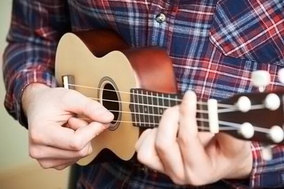 Rock ukulele music