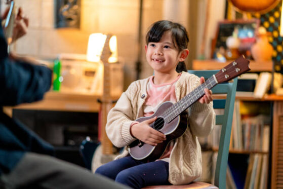 Singing and Playing Ukulele Together