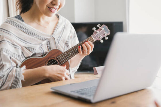 Singing and Playing Ukulele Together