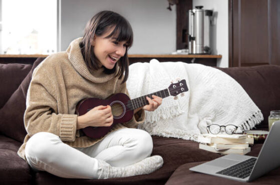 Singing and Playing Ukulele Together