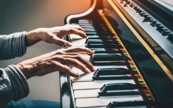 playing chords