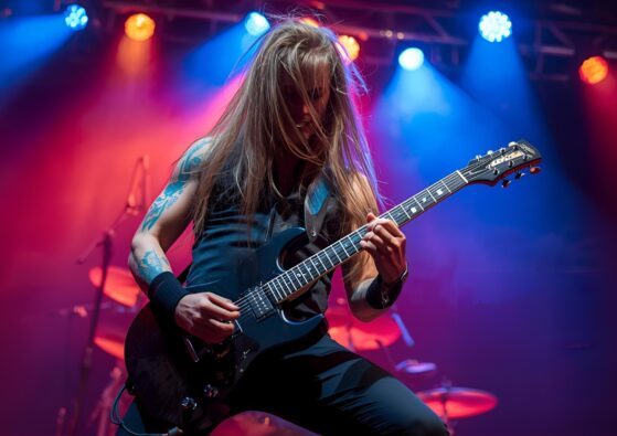 Evolution of Electric Guitar Playing