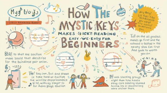 How The Mystic Keys Makes Sight-Reading Easy for Beginners