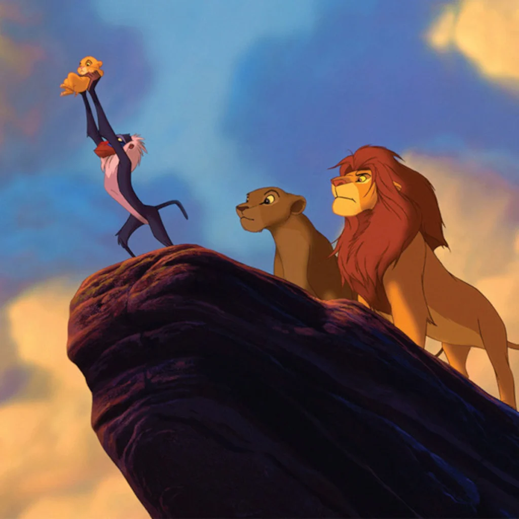 The Lion King scene