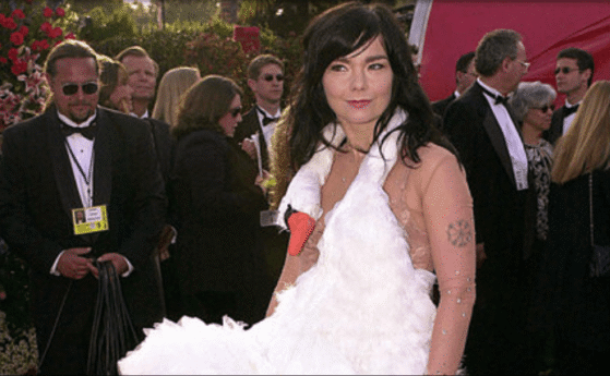 Björk’s Swan Dress