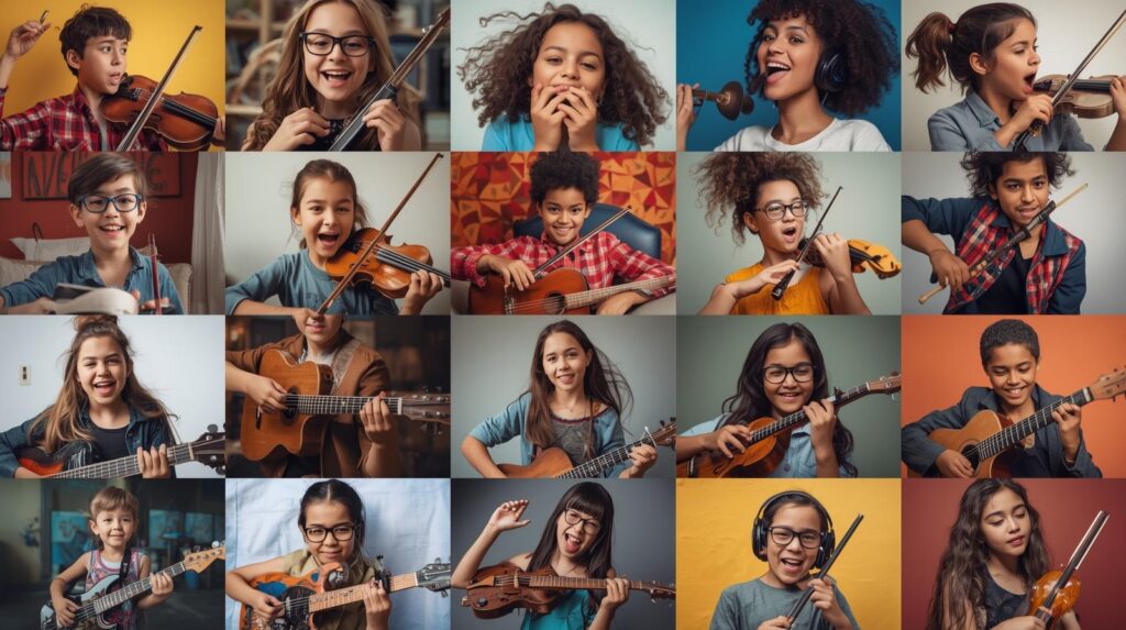 Music can be learned at any age – children and adults learning together