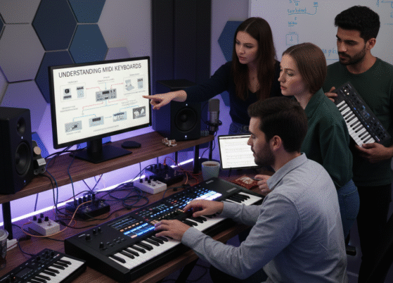 MIDI Keyboards and Digital Music Production