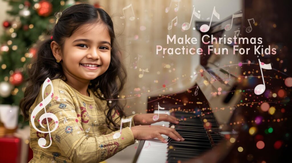 Christmas music practice fun ideas for kids.