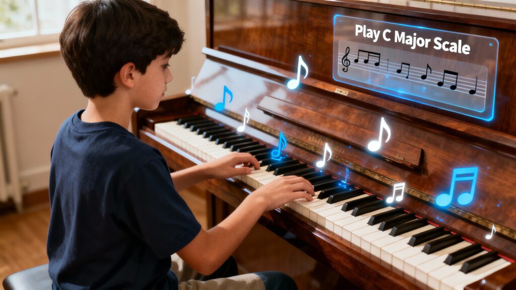 Blending traditional music practice with music tech at Mystic Keys”