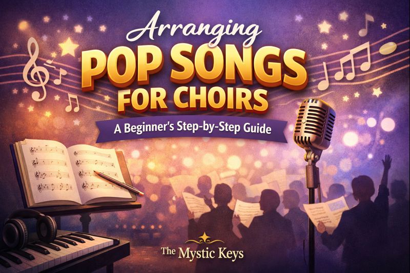 Arranging pop songs for choirs beginner step by step guide