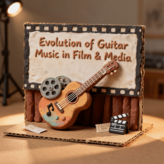 The evolution of Guitar music in film and media