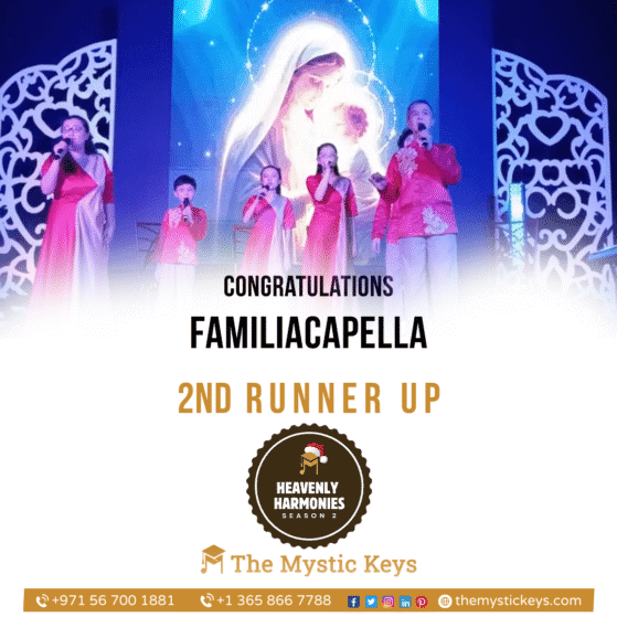 heavenly harmonies season 2 2nd runner up