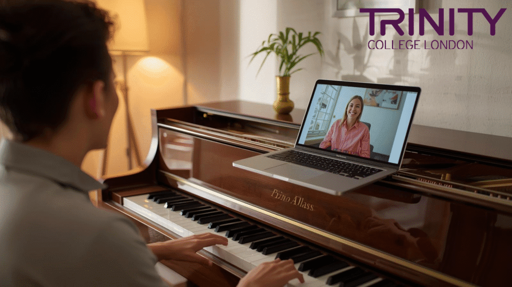 Online Trinity Piano Exam preparation with expert guidance at The Mystic Keys