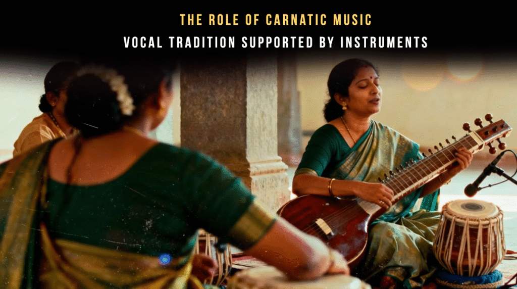 The Role of Classification of Instruments in Carnatic Music